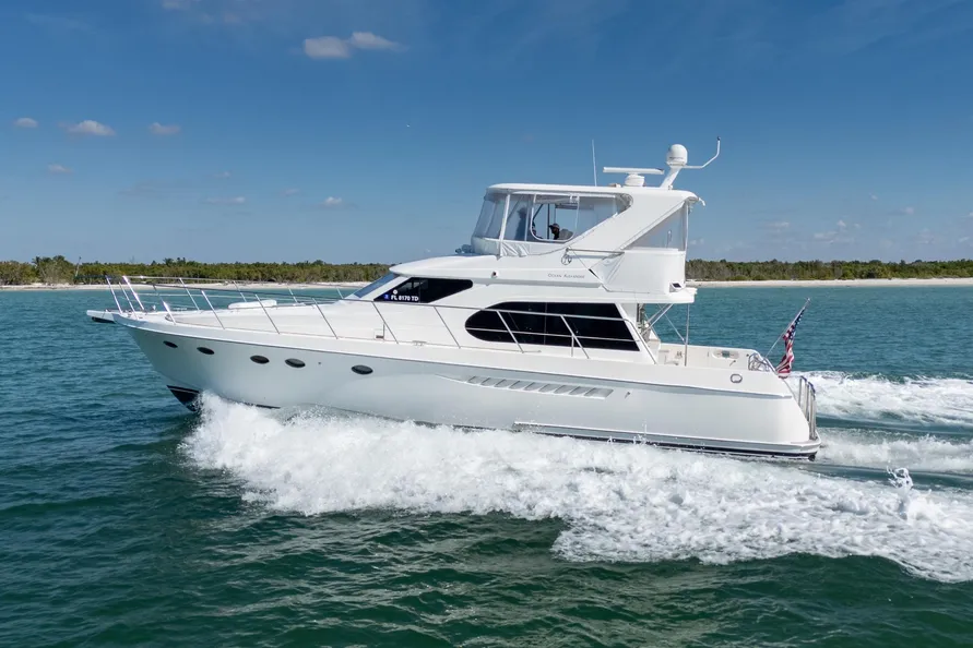 Boat on the water in Naples, Florida